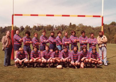 16. Finale de la Coupe Suisse à Vessy saison 1981-1982