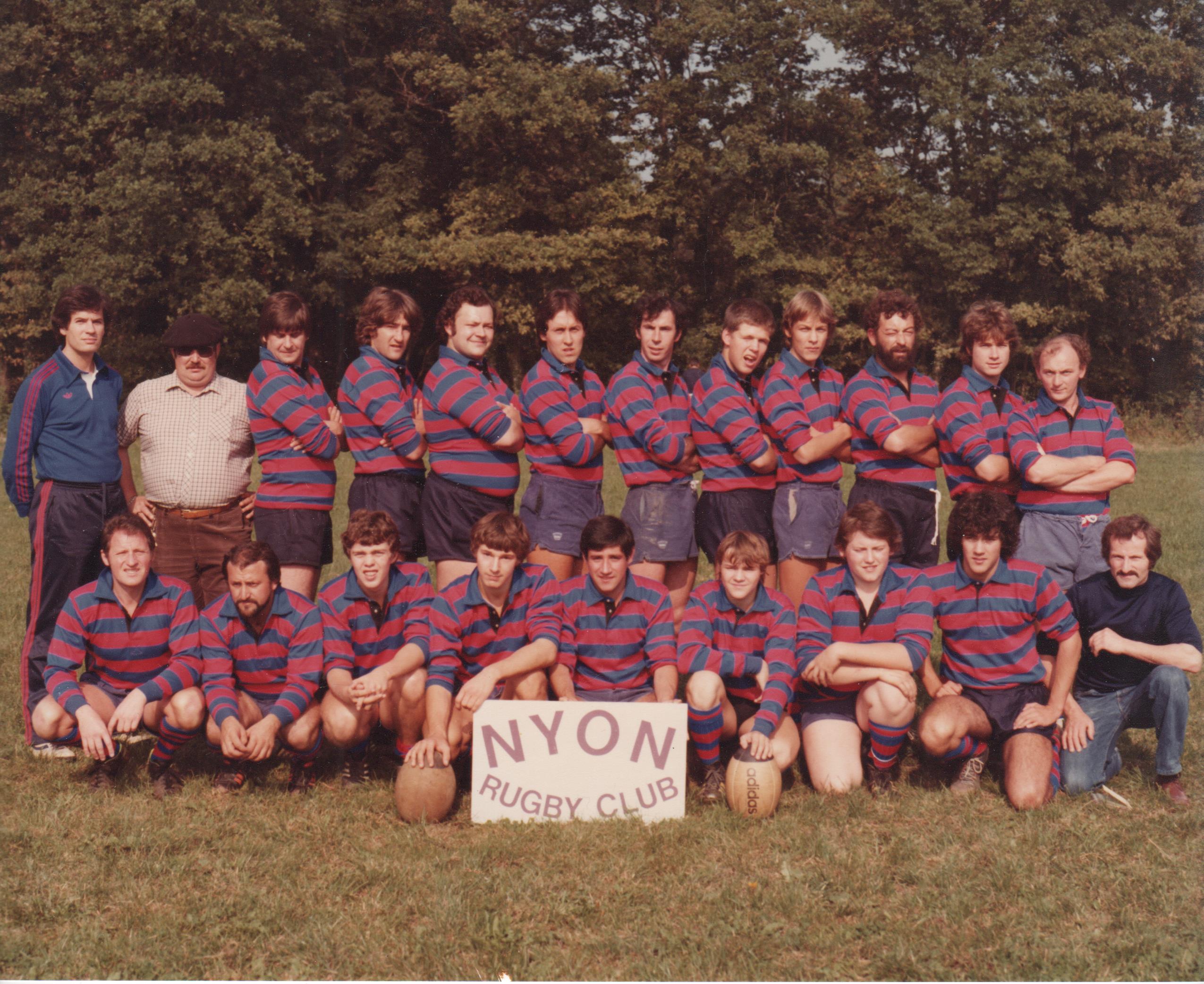 RC Nyon match au CERN saison 1983-1984